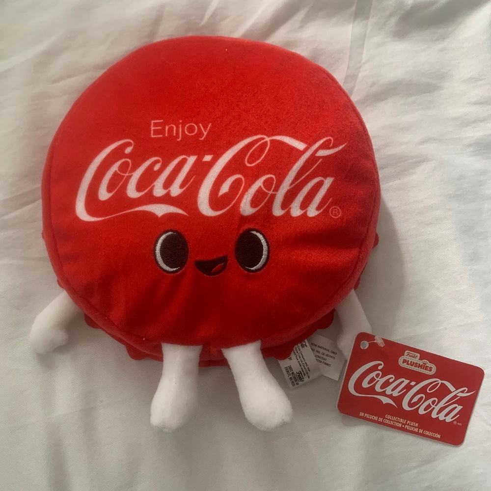 Funko Plushies Coca-Cola Bottle Cap Plush